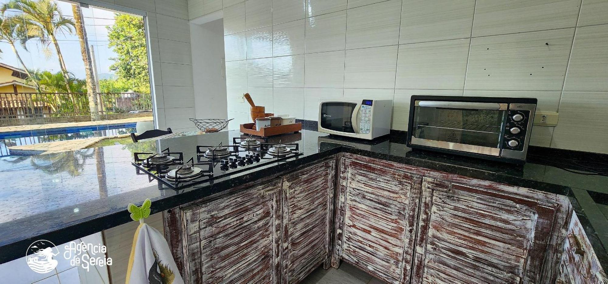 Bela Casa De 4 Suites Com Piscina E Vista - Curral Ilhabela Dış mekan fotoğraf