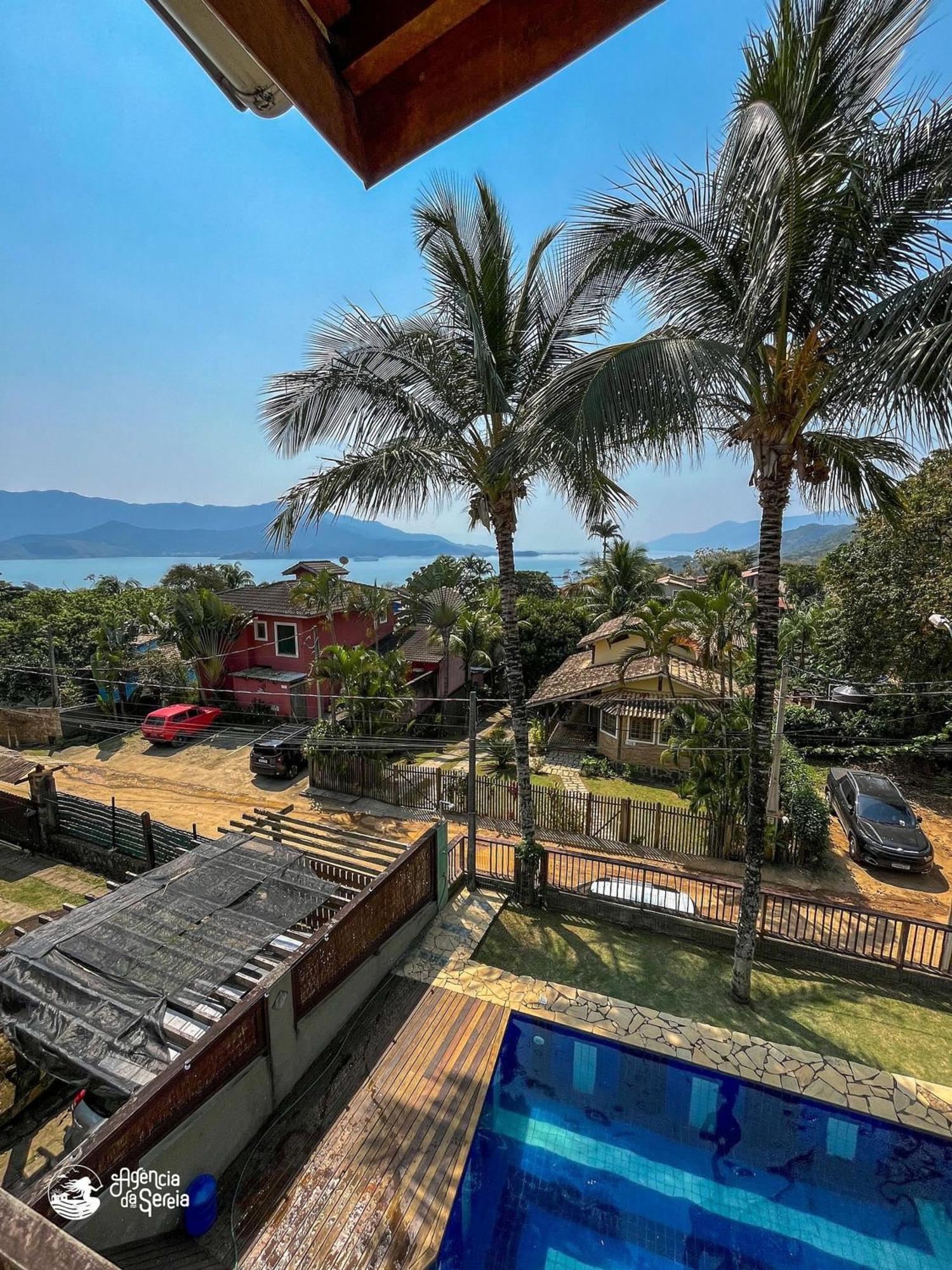 Bela Casa De 4 Suites Com Piscina E Vista - Curral Ilhabela Dış mekan fotoğraf