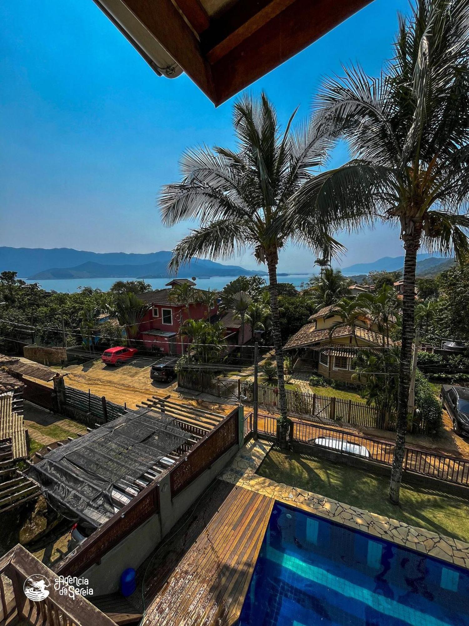 Bela Casa De 4 Suites Com Piscina E Vista - Curral Ilhabela Dış mekan fotoğraf
